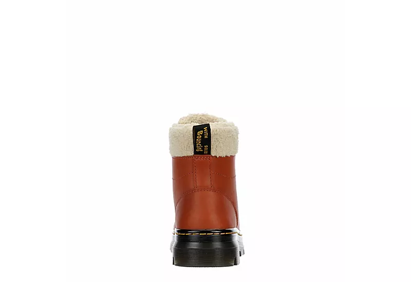 Dr. Martens Dr.martens Womens Combs W Boot - Rust 7 Dr. Martens Dr.martens Womens Combs W Boot - Rust - Image 5