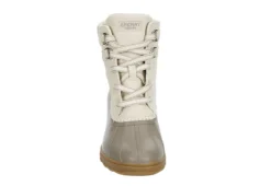 Sperry Womens Syren Gulf Heel Teddy Duck Boot - Taupe -Shoe Promotion Shop US 01 302510 02