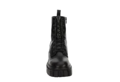 Madden Girl Womens Philly Lace Up Boot - Black -Shoe Promotion Shop US 01 302631 02