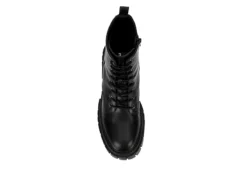 Madden Girl Womens Philly Lace Up Boot - Black -Shoe Promotion Shop US 01 302631 05