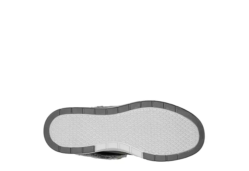 Skechers Womens Skipper Wave Cozy Queen Lace-up Fur Boot - Dark Grey 7 Skechers Womens Skipper Wave Cozy Queen Lace-up Fur Boot - Dark Grey - Image 5