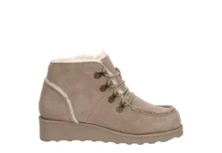 Bearpaw Womens Malinda Lace-up Boot - Stone -Shoe Promotion Shop US 01 302679 01