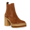 Steve Madden Womens Lexa Chelsea Boot - Brown -Shoe Promotion Shop US 01 302706 00