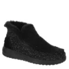 Heydude Womens Denny Sparkle - Black -Shoe Promotion Shop US 01 302712 00