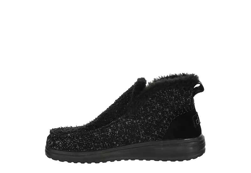 Heydude Womens Denny Sparkle - Black 6 Heydude Womens Denny Sparkle - Black - Image 4