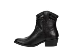 Michael By Michael Shannon Womens Daisy Western Boot - Black -Shoe Promotion Shop US 01 302750 03