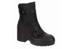 Limelight Womens Jasmyn Lace Up Boot - Black