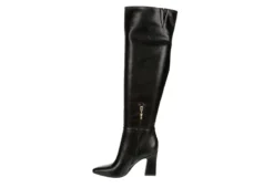 Michael By Michael Shannon Womens Camille Wide Calf Over The Knee Boot - Black -Shoe Promotion Shop US 01 302764 03