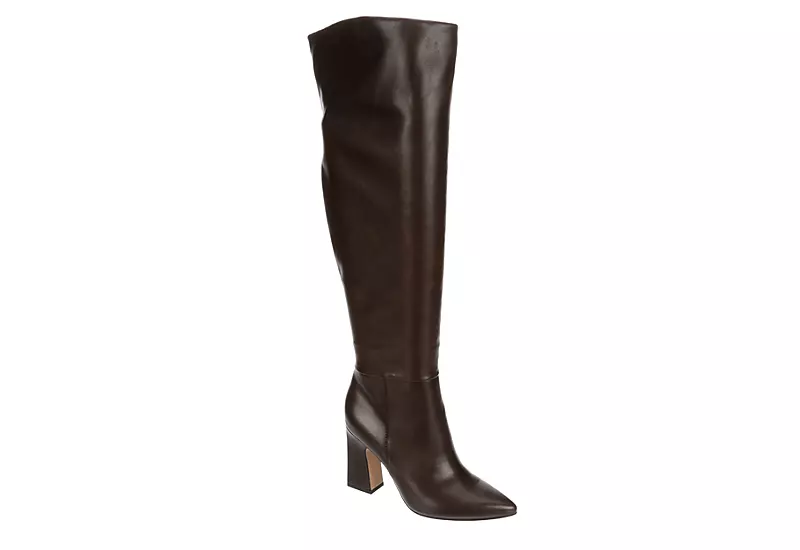 Michael By Michael Shannon Womens Camille Wide Calf Over The Knee Boot - Espresso 3 Michael By Michael Shannon Womens Camille Wide Calf Over The Knee Boot - Espresso