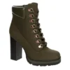 Limelight Womens Halle Lace-up Boot - Olive -Shoe Promotion Shop US 01 302780 00