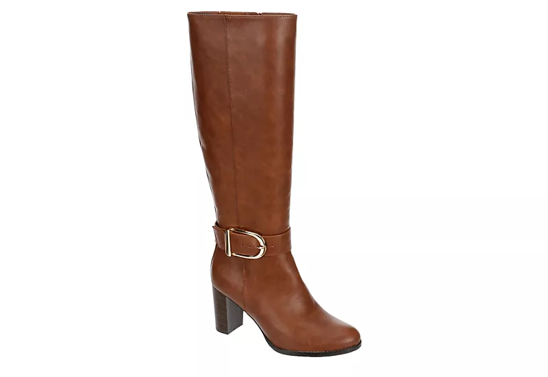 Lauren Blakwell Womens Raquel Tall Dress Boot - Cognac 3 Lauren Blakwell Womens Raquel Tall Dress Boot - Cognac