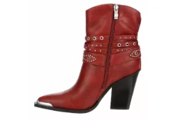 Michael By Michael Shannon Womens Dottie Western Boot - Red -Shoe Promotion Shop US 01 302819 03