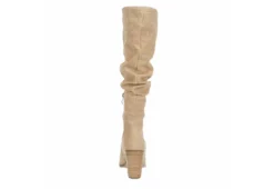 Michael By Michael Shannon Womens Millie Wide Calf Tall Boot - Tan -Shoe Promotion Shop US 01 302843 04