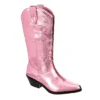 Madden Girl Womens Redford Western Boot - Pink -Shoe Promotion Shop US 01 302845 00