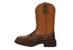 Justin Womens Starlina Western Boot - Brown 12 Justin Womens Starlina Western Boot - Brown -Shoe Promotion Shop US 01 302863 03