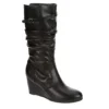 Lauren Blakwell Womens Johanna Wedge Boot - Black 1 Lauren Blakwell Womens Johanna Wedge Boot - Black -Shoe Promotion Shop US 01 302866 00