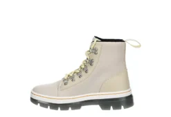 Dr. Martens Dr.martens Womens Combs Nylon Combat Boot - Beige -Shoe Promotion Shop US 01 302896 03