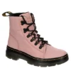Dr. Martens Dr.martens Womens Combs Nylon Combat Boot - Pale Pink -Shoe Promotion Shop US 01 302906 00