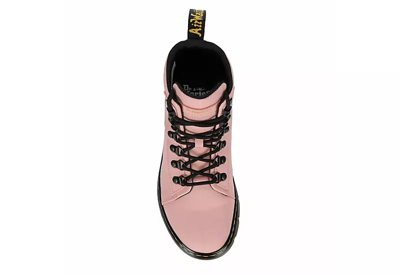 Dr. Martens Dr.martens Womens Combs Nylon Combat Boot - Pale Pink 8 Dr. Martens Dr.martens Womens Combs Nylon Combat Boot - Pale Pink - Image 6