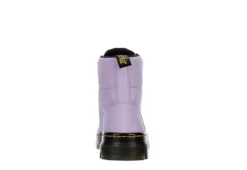Dr. Martens Dr.martens Womens Combs Nylon Combat Boot - Lilac -Shoe Promotion Shop US 01 302907 04