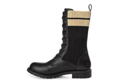 Journee Collection Womens Melei Lace Up Boot - Black -Shoe Promotion Shop US 01 303339 03