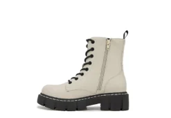 Unionbay Womens Lester Combat Boot - Off White 11 Unionbay Womens Lester Combat Boot - Off White -Shoe Promotion Shop US 01 303383 02