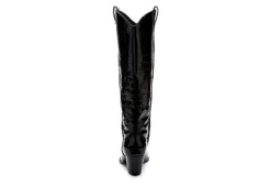 Coconuts Womens Jax Tall Western Boot - Black 13 Coconuts Womens Jax Tall Western Boot - Black -Shoe Promotion Shop US 01 303523 04