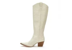 Coconuts Womens Jax Tall Western Boot - Ivory -Shoe Promotion Shop US 01 303524 03
