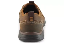 Skechers Mens Dockland Slip On Oxford - Brown -Shoe Promotion Shop US 01 311272 02