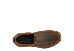 Skechers Mens Dockland Slip On Oxford - Brown -Shoe Promotion Shop US 01 311272 05