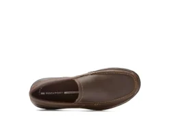 Rockport Mens Junction Point Slip On Oxford - Brown 11 Rockport Mens Junction Point Slip On Oxford - Brown -Shoe Promotion Shop US 01 311280 02