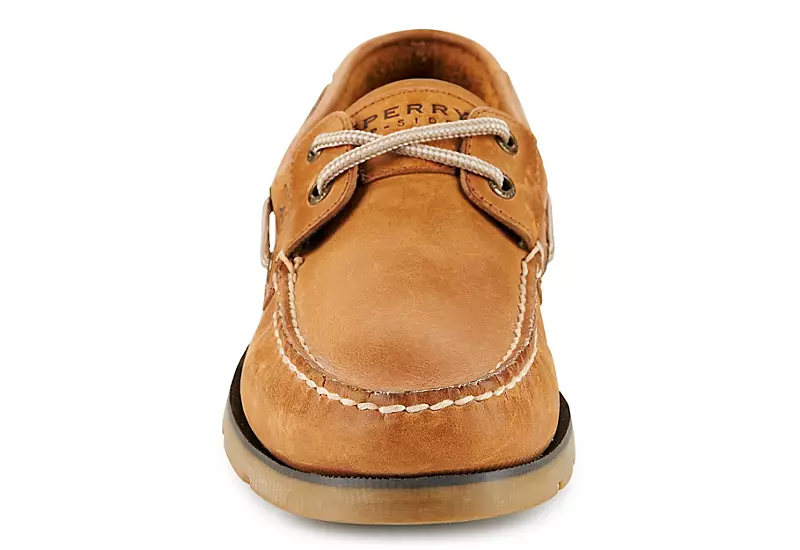 Sperry Mens Leeward Boat Shoe - Tan 7 Sperry Mens Leeward Boat Shoe - Tan - Image 5