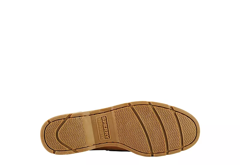 Sperry Mens Leeward Boat Shoe - Tan 9 Sperry Mens Leeward Boat Shoe - Tan - Image 7