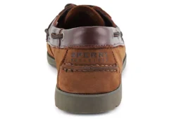 Sperry Mens Leeward Boat Shoe - Brown -Shoe Promotion Shop US 01 315143 02