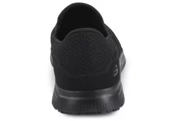 Skechers Mens Mcallen Slip Resistant Work Shoe - Black 11 Skechers Mens Mcallen Slip Resistant Work Shoe - Black -Shoe Promotion Shop US 01 318033 02