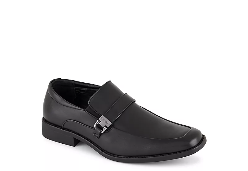 Perry Ellis Mens Oran Slip On Oxford - Black 3 Perry Ellis Mens Oran Slip On Oxford - Black