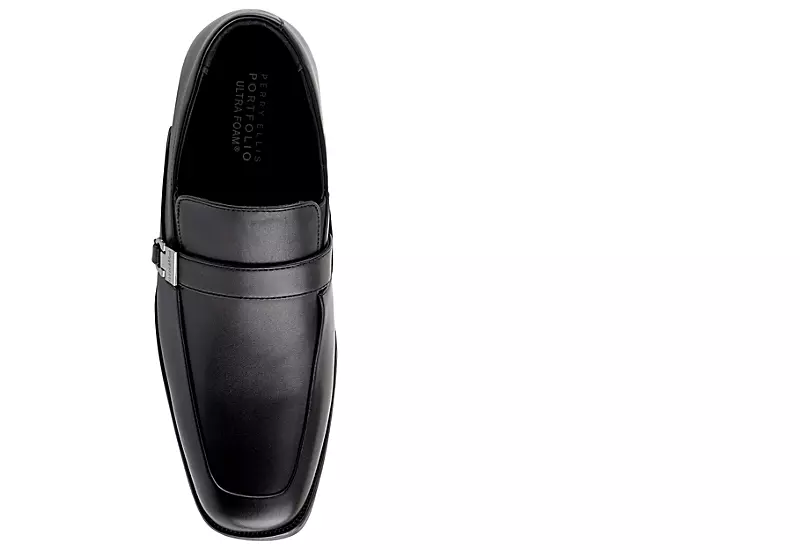 Perry Ellis Mens Oran Slip On Oxford - Black 8 Perry Ellis Mens Oran Slip On Oxford - Black - Image 6
