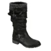Xappeal Womens Chelsey Tall Boot - Black -Shoe Promotion Shop US 01 340088 00