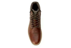 Franco Fortini Mens Dalton Lace-up Boot - Brown -Shoe Promotion Shop US 01 354116 05