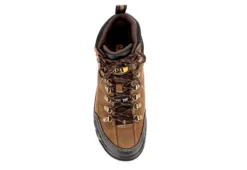 Caterpillar Mens Threshold Waterproof Steel Toe Work Boot - Brown -Shoe Promotion Shop US 01 355062 05