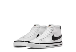 Nike Womens Court Legacy Mid Sneaker - White