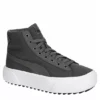 Puma Womens Kaia High Top Platform Sneaker - Dark Grey -Shoe Promotion Shop US 01 401233 00