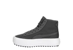 Puma Womens Kaia High Top Platform Sneaker - Dark Grey -Shoe Promotion Shop US 01 401233 03