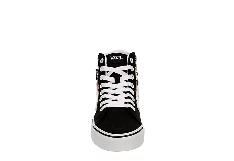 Vans Womens Filmore High Top Sneaker - Black 5 Vans Womens Filmore High Top Sneaker - Black - Image 3