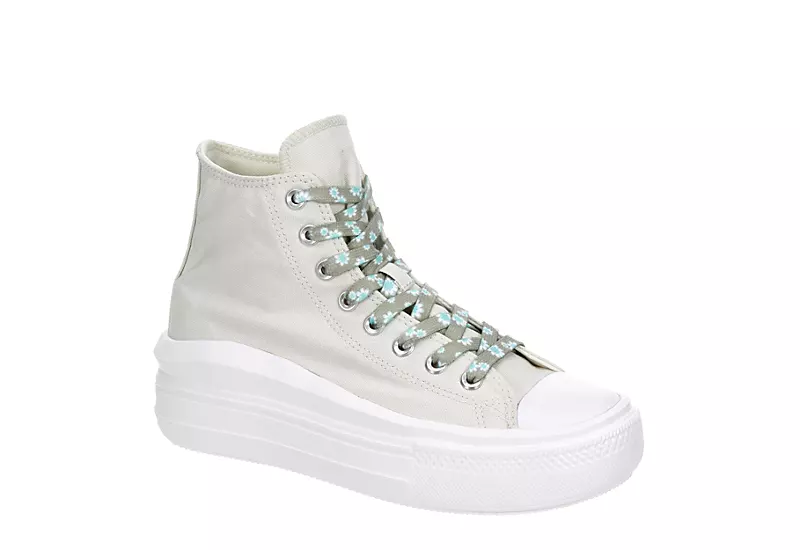 Converse Womens Chuck Taylor All Star Move High Top Sneaker - Bone 3 Converse Womens Chuck Taylor All Star Move High Top Sneaker - Bone