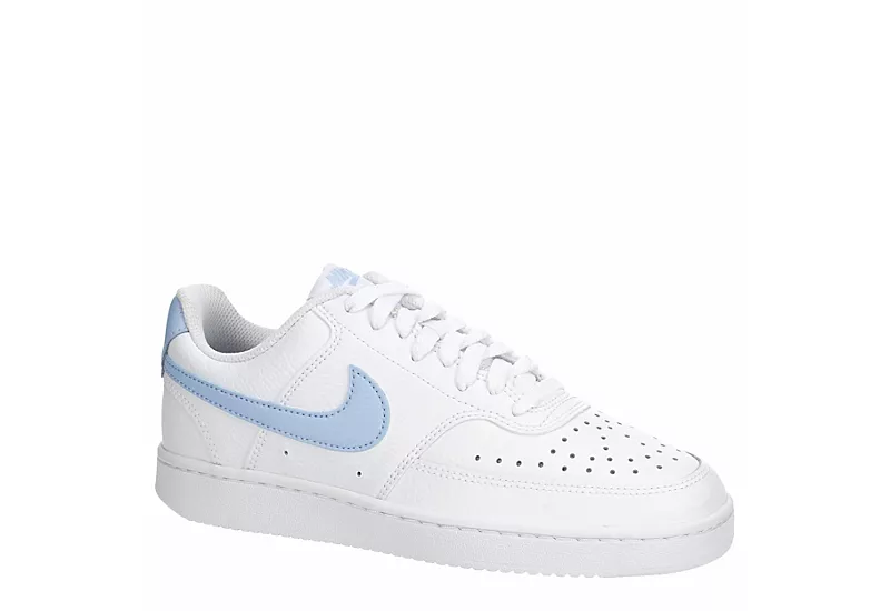 Nike Womens Court Vision Low Sneaker - White 3 Nike Womens Court Vision Low Sneaker - White