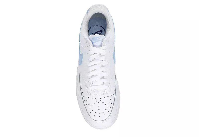 Nike Womens Court Vision Low Sneaker - White 8 Nike Womens Court Vision Low Sneaker - White - Image 6