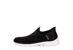 Skechers Womens Go Walk 6 Quick Fit Slip-ins Walking Shoe - Black -Shoe Promotion Shop US 01 401389 03