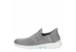 Skechers Womens Go Walk 6 Quick Fit Slip-ins Walking Shoe - Grey 12 Skechers Womens Go Walk 6 Quick Fit Slip-ins Walking Shoe - Grey -Shoe Promotion Shop US 01 401390 03