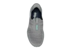Skechers Womens Go Walk 6 Quick Fit Slip-ins Walking Shoe - Grey 14 Skechers Womens Go Walk 6 Quick Fit Slip-ins Walking Shoe - Grey -Shoe Promotion Shop US 01 401390 05